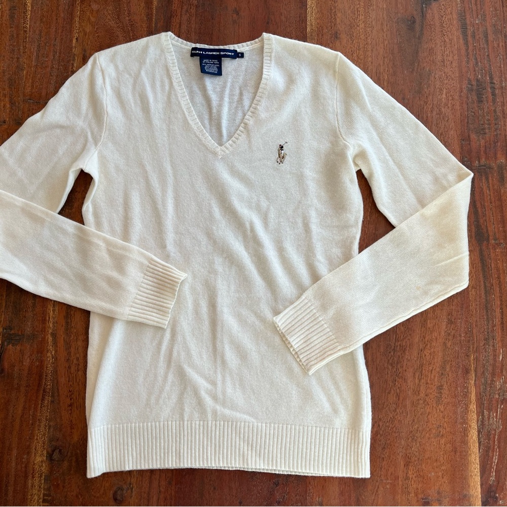 Ralph Lauren Cream Sweater